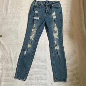 Size 11 distressed jeans